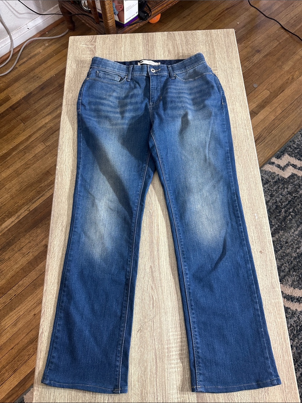 Levi's Women’s Blue Straight Leg Jeans